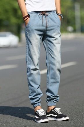 Jeans da uomo con elastico