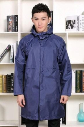 Capas de chuva masculinas: uma variedade de modelos e recomendações para a escolha