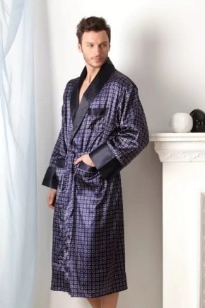 Silke mænds klæder: fordele, ulemper og typer