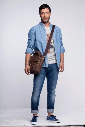 Marka erkek omuz çantaları: en iyi modellerin gözden geçirilmesi