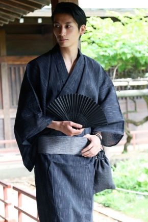 Erkek kimonosu: seçim türlerine ve sırlarına genel bakış