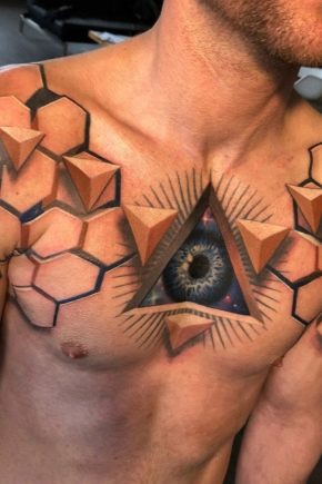 Tatuagens 3D para homens