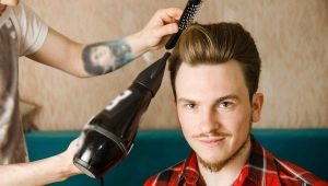 Pompadour -frisurer til mænd og stylingfunktioner