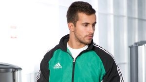 Adidas mænds træningsdragter: mærkeinformation og sortiment