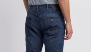 Jeans ng lalaki na armani: mga tampok, modelo, panuntunan sa kombinasyon
