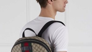 Crítica das mochilas masculinas Gucci