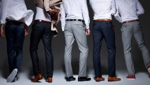 Calças masculinas Zara: características e regras de seleção