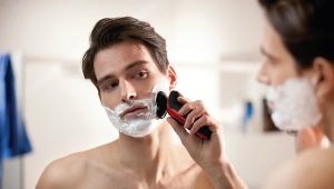 Hvordan barberes med en elektrisk barbermaskine?
