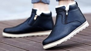Features of men's winter ankle boots