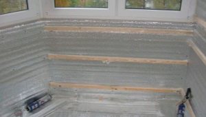 Vapor barrier when insulating a balcony and loggia from the inside