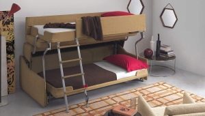 Sofa yang boleh ditukar menjadi katil dua tingkat