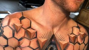 3D tetoválás férfiaknak