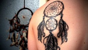 Pánské tetování lapače snů