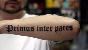 Sve o latinskim tetovažama za muškarce