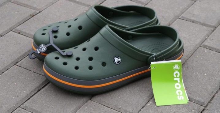 Ανδρικά παπούτσια Crocs: τύποι, μεγέθη και κανόνες επιλογής
