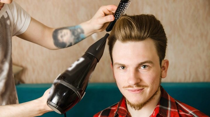 Erkek Pompadour saç kesimi ve şekillendirme özellikleri