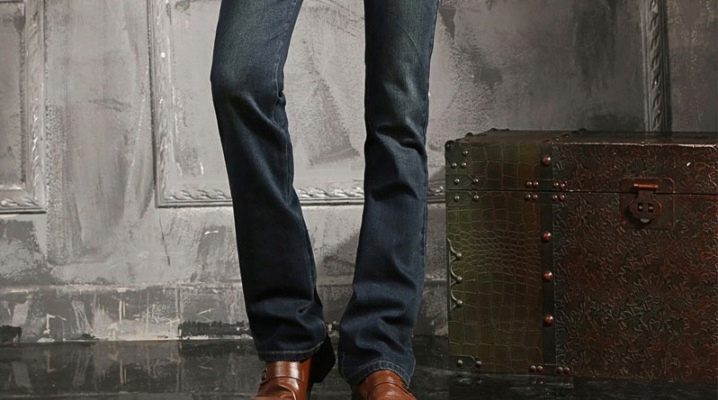 Calça jeans larga masculina