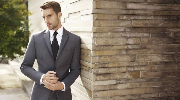 Siva muška odijela: sorte i izbor pribora