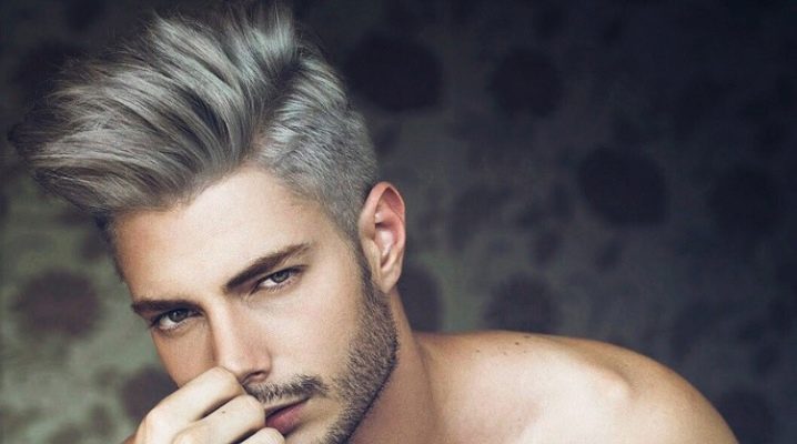 Cor do cabelo cinza nos homens: quem combina e como tingir?