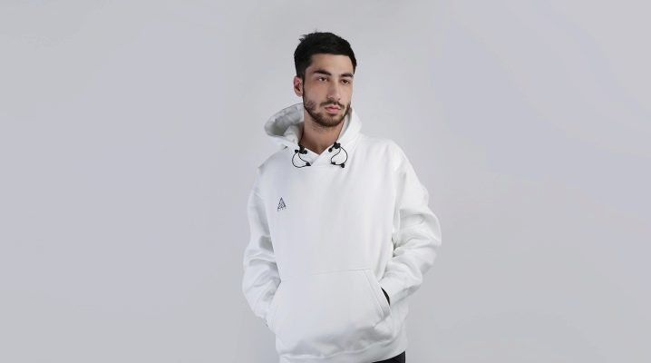 Áo hoodie nam màu trắng: Làm thế nào để chọn và tạo ra một hình ảnh?