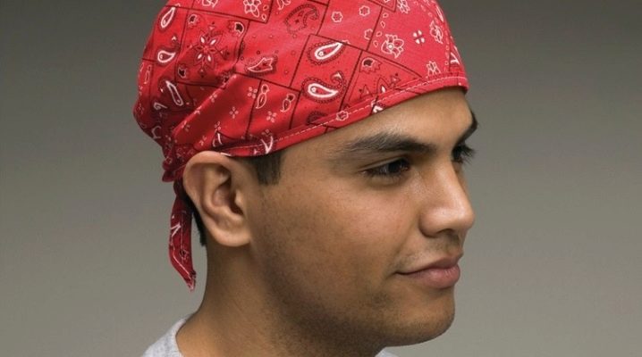 Men's head bandanas: paano pumili at magsuot?