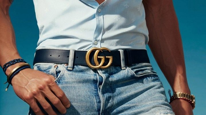 Pánske opasky Gucci: prehľad a výber