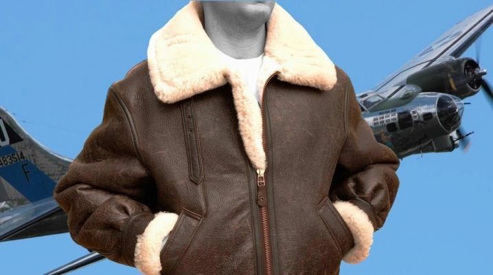 Pilotos de jaquetas de inverno masculino