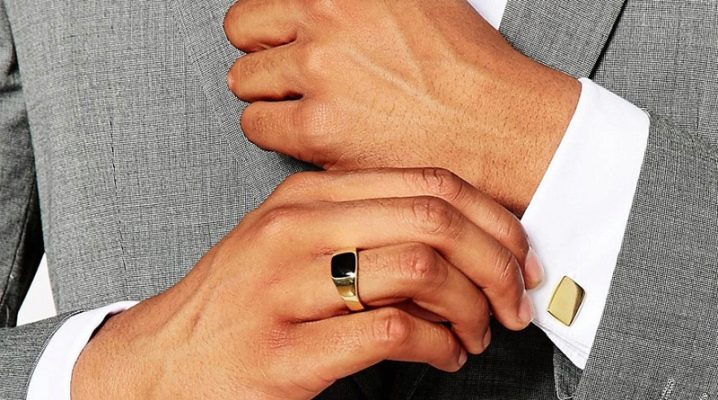 Cincin emas lelaki: jenis dan kriteria pemilihan