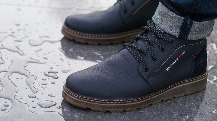 Ανδρικά παπούτσια Tommy Hilfiger: χαρακτηριστικά, ποικιλία και πλέγμα διαστάσεων