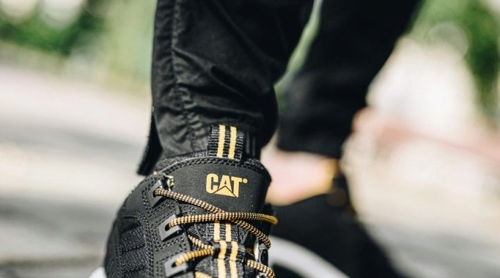 Adidași pentru bărbați Caterpillar: specificații și gama