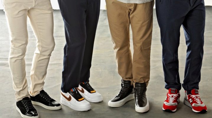 أحذية الرجال الرياضية: الميزات والاختيارات