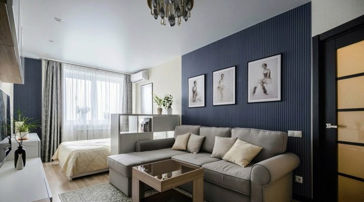 Design of one-room apartments with an area of ​​36 sq. m