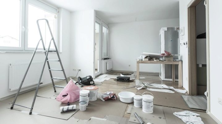 Repair of a two-room apartment in a new building