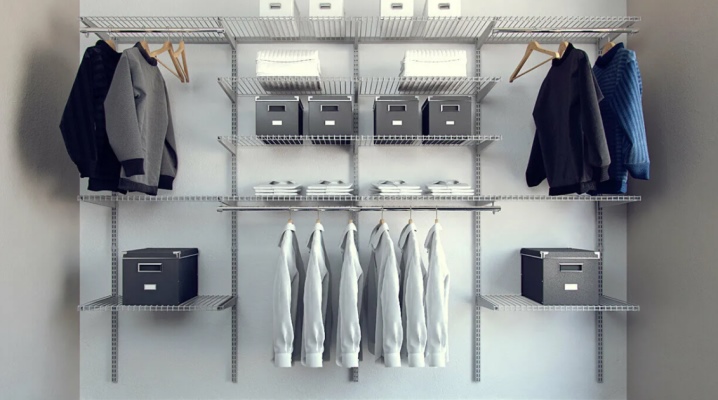 Mesh wardrobe systems
