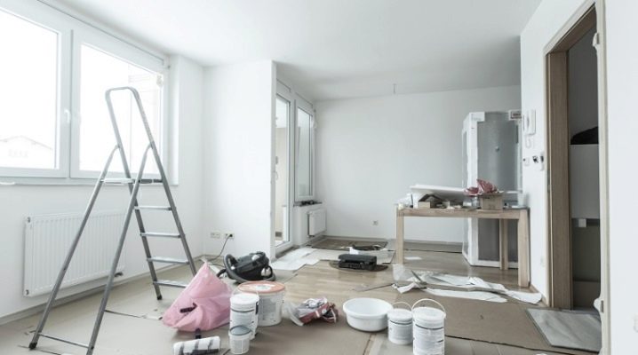 أنواع ومراحل إصلاح الشقق المكونة من غرفتين