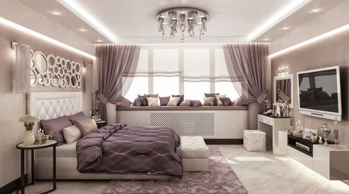 Design og indretning af et soveværelse med et areal på 19-20 kvm. m