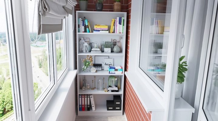 Storage on the balcony and loggia