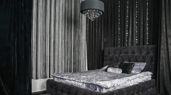 Hvordan kan du designe et sort soveværelse?