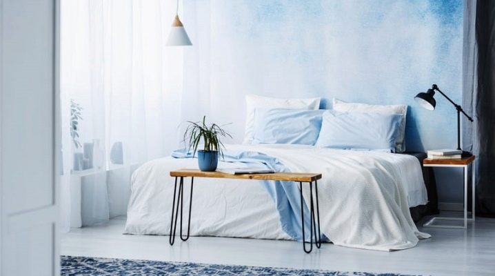 Soorten en ontwerp van behang voor de slaapkamer