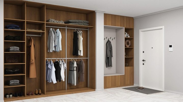 Description of narrow cabinets in the hallway and their choice