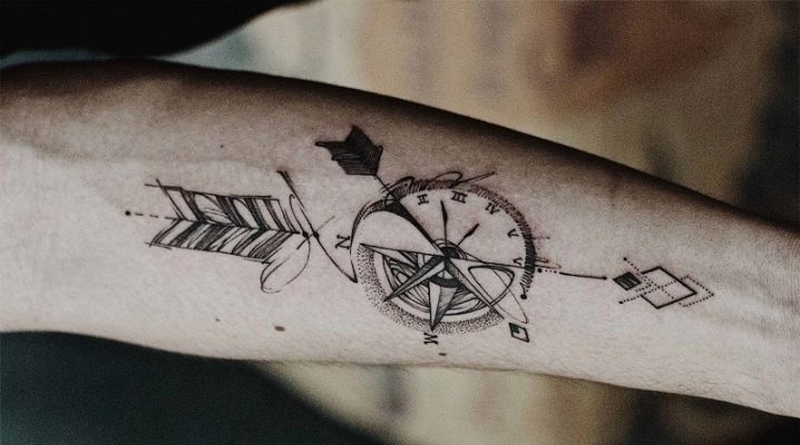 Tipos de tatuagens de bússola para homens e seu significado