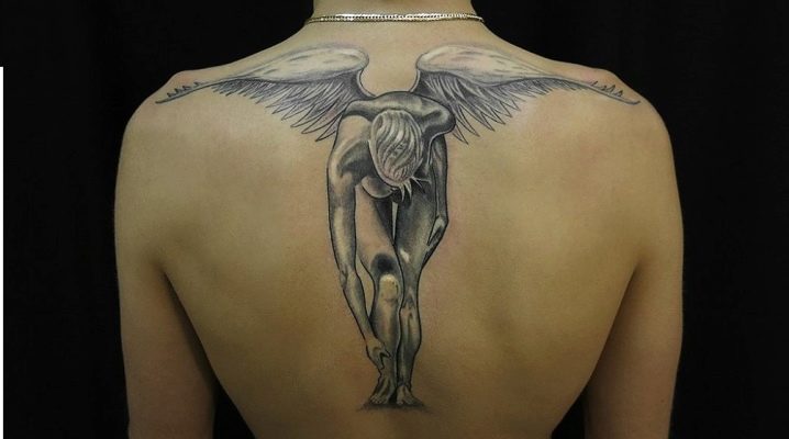 Sve o tetovaži u obliku anđela čuvara za muškarce