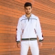 Pakaian sukan lelaki putih: kelebihan, kekurangan dan gambaran keseluruhan model