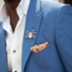 Mavi erkek takım elbise: gölgeler, stiller, seçenekler, örnekler