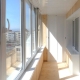 Glazing of balconies and loggias 6 meters