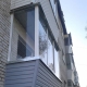 Finishing the balcony and loggia with siding