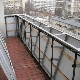 Renforcement du balcon devant le vitrage