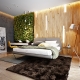Interno della camera da letto in stile ecologico