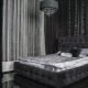 Siyah bir yatak odasını nasıl tasarlayabilirsiniz?