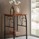 Forged bedside tables - an original interior decoration